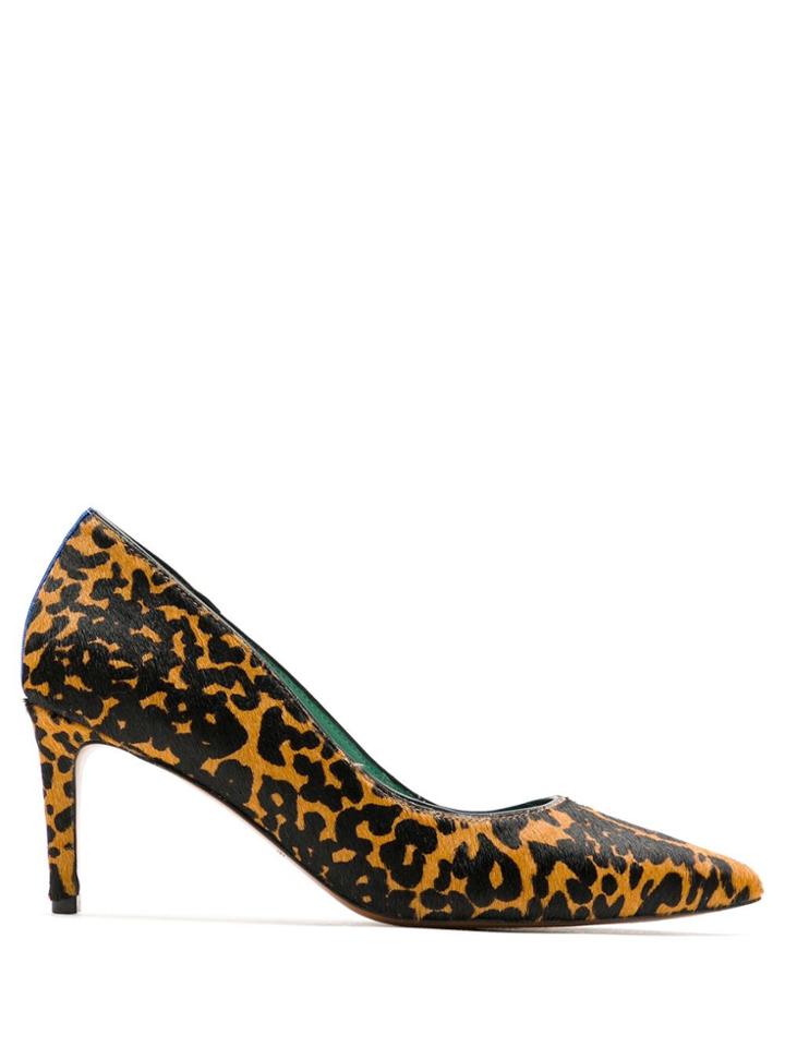 Blue Bird Shoes Onça Itacaré Leather Pumps - Multicolour