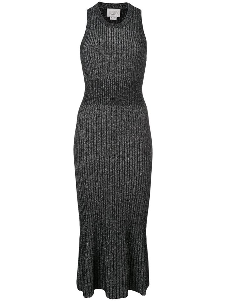 Jason Wu Ribbed Knit Dress - Black