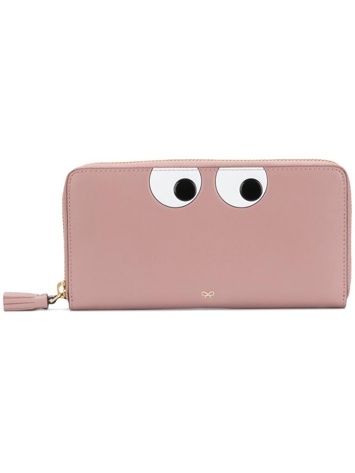 Anya Hindmarch Eye Purse - Pink & Purple