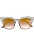 Jimmy Choo Eyewear Mayela Sunglasses - Brown