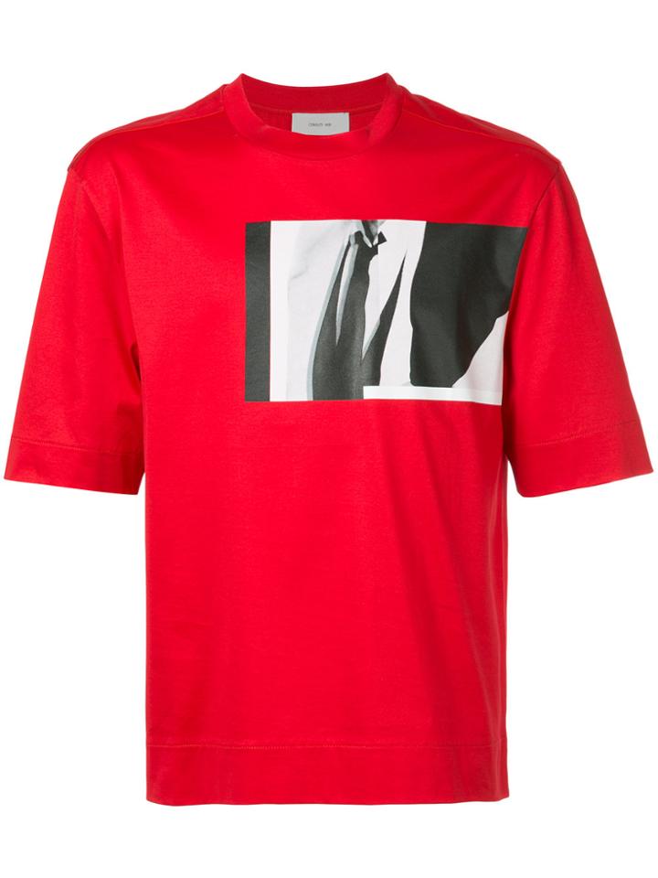 Cerruti 1881 Photo-print T-shirt - Red