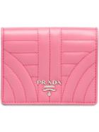 Prada Small Leather Wallet - Pink