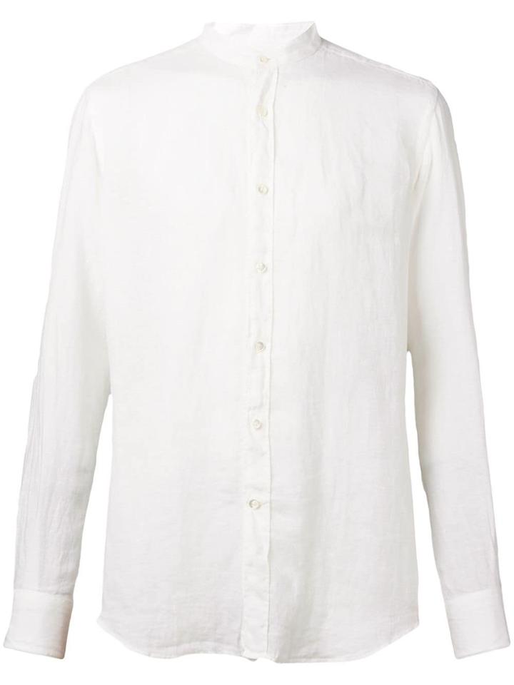 Glanshirt Slim-fit Shirt - White