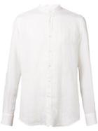 Glanshirt Slim-fit Shirt - White