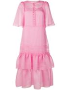 See By Chloé Ruffled Skirt Dress - Pink