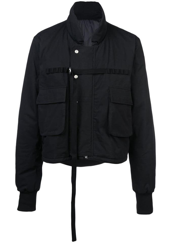Unravel Project Loose Lightweight Jacket - Black