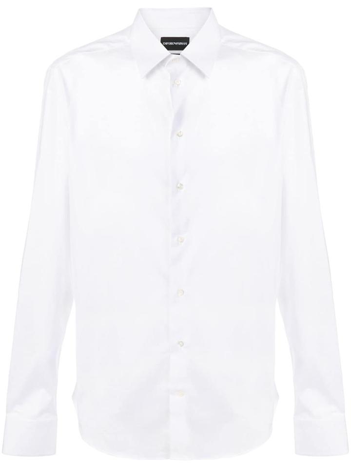 Emporio Armani Classic Button Down Shirt - White
