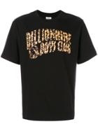 Billionaire Boys Club - Leopard Print Logo T-shirt - Men - Cotton - S, Black, Cotton