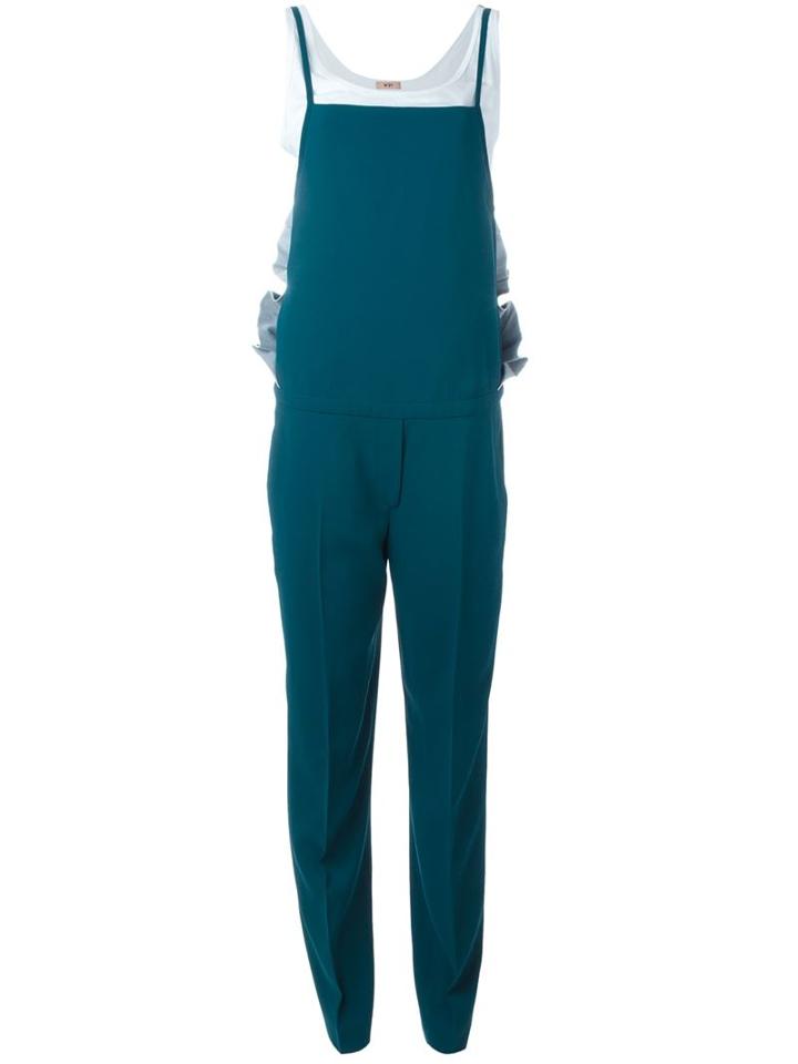 No21 Ruffle Detail Jumpsuit
