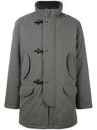 Fay Duffle Style Detail Jacket - Grey