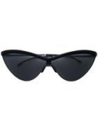 Mykita X Maison Margiela Cat-eye Sunglasses - Black