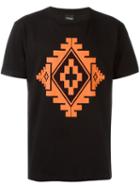 Marcelo Burlon County Of Milan 'staff' T-shirt, Men's, Size: Xl, Black, Cotton