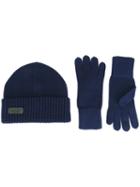 Dsquared2 Ribbed Hat And Gloves Set