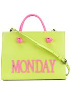 Alberta Ferretti Small Monday Tote - Yellow & Orange