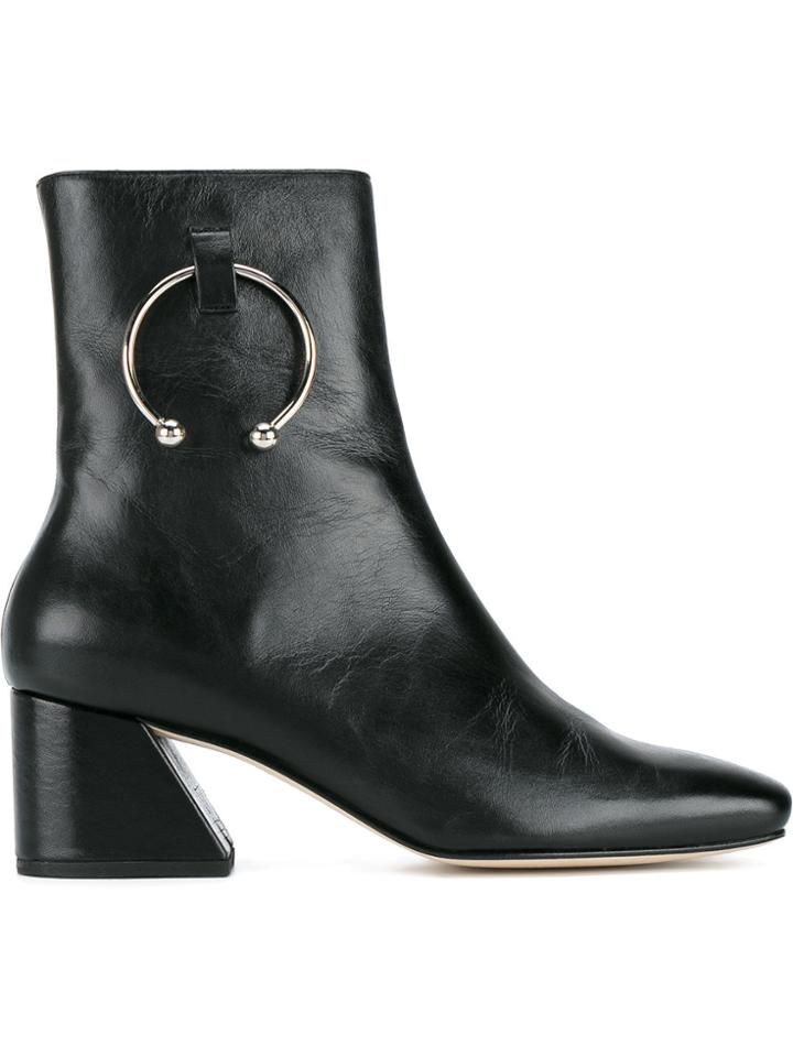Dorateymur Black Leather Nizip 60 Boots