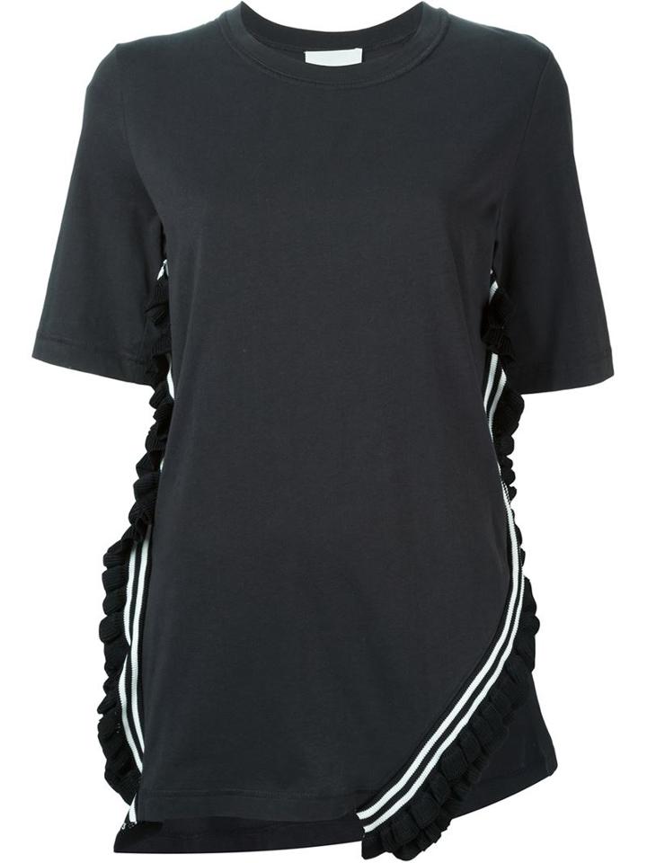 3.1 Phillip Lim Ruffled Trim T-shirt