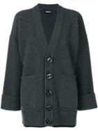Dsquared2 Oversized Cardigan - Grey