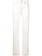 Ganni Straight Fit Trousers - White
