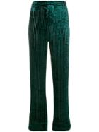 F.r.s For Restless Sleepers High Waisted Piping Trousers - Green