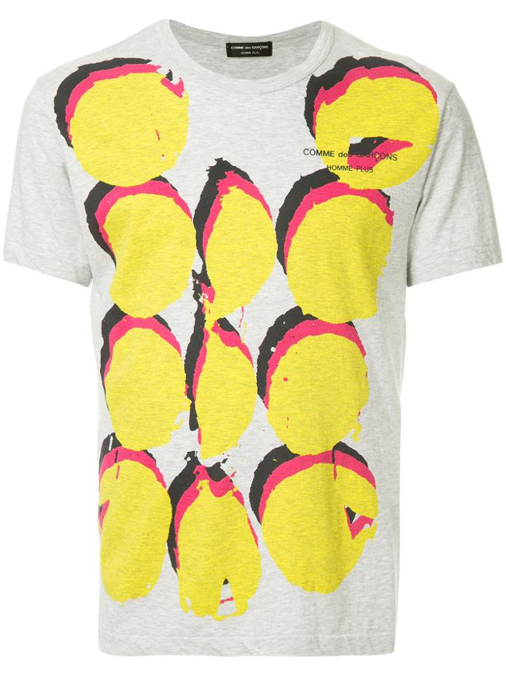 Comme Des Garçons Vintage Artistic Sports Print T-shirt - Grey