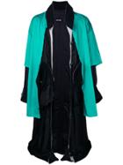 Raf Simons Deconstructed Lining Coat - Green