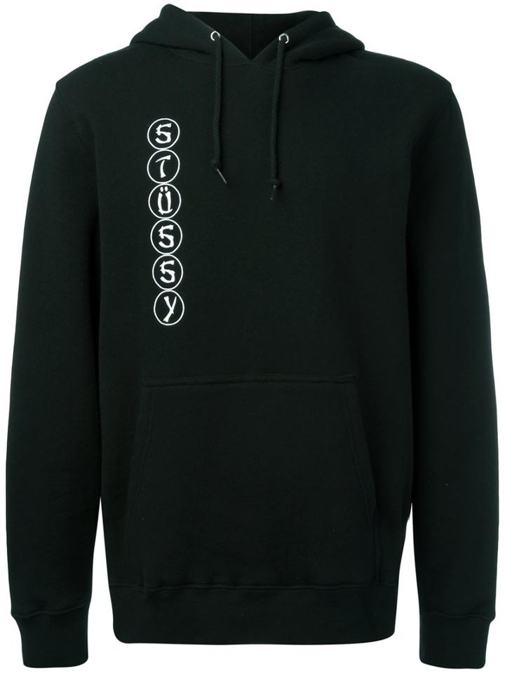 Stussy Ying Yang Hoodie, Men's, Size: Large, Black, Cotton/polyester