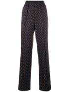Marni Patterned Tailored Trousers - Brown
