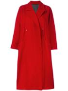 Y's By Yohji Yamamoto Vintage Y's Oversized Coat - Red