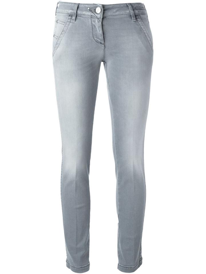 Jacob Cohen Skinny Jeans, Women's, Size: 28, Grey, Cotton/spandex/elastane