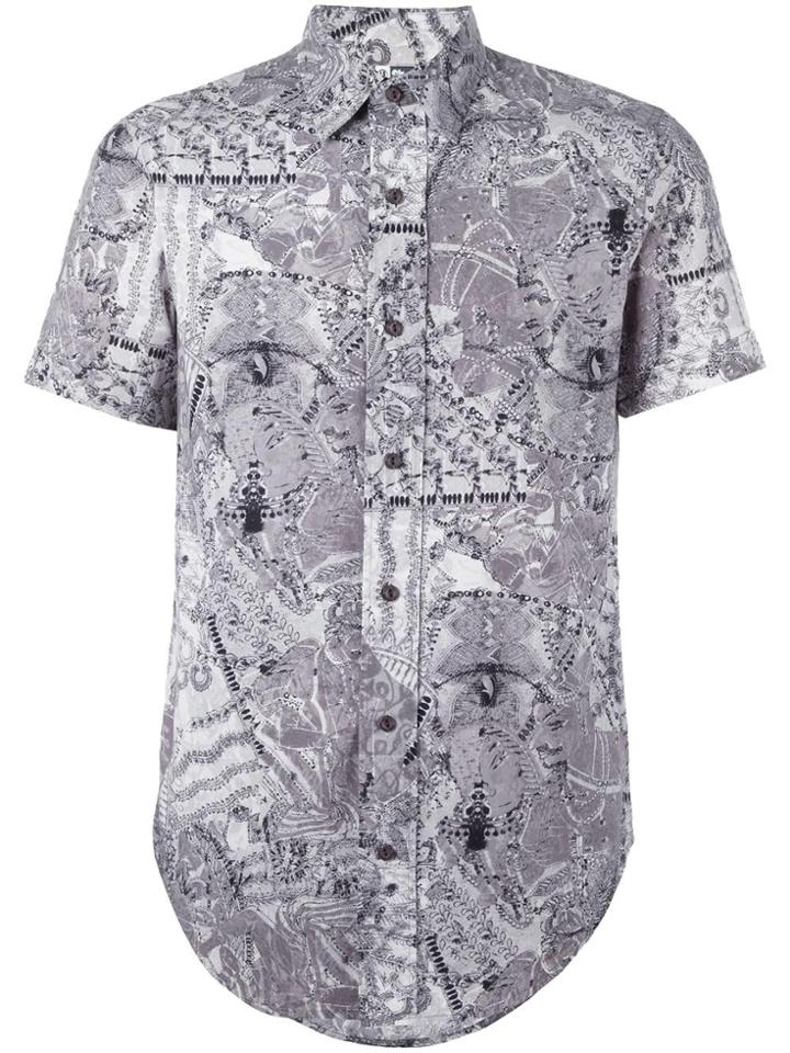 Jean Paul Gaultier Vintage Printed Shirt - Grey