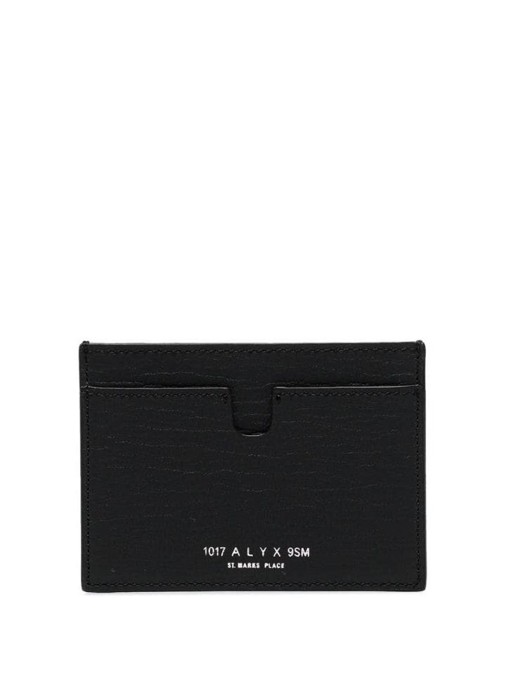 1017 Alyx 9sm Ryan Logo Cardholder - Black