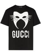 Gucci Manifesto-print T-shirt - Black