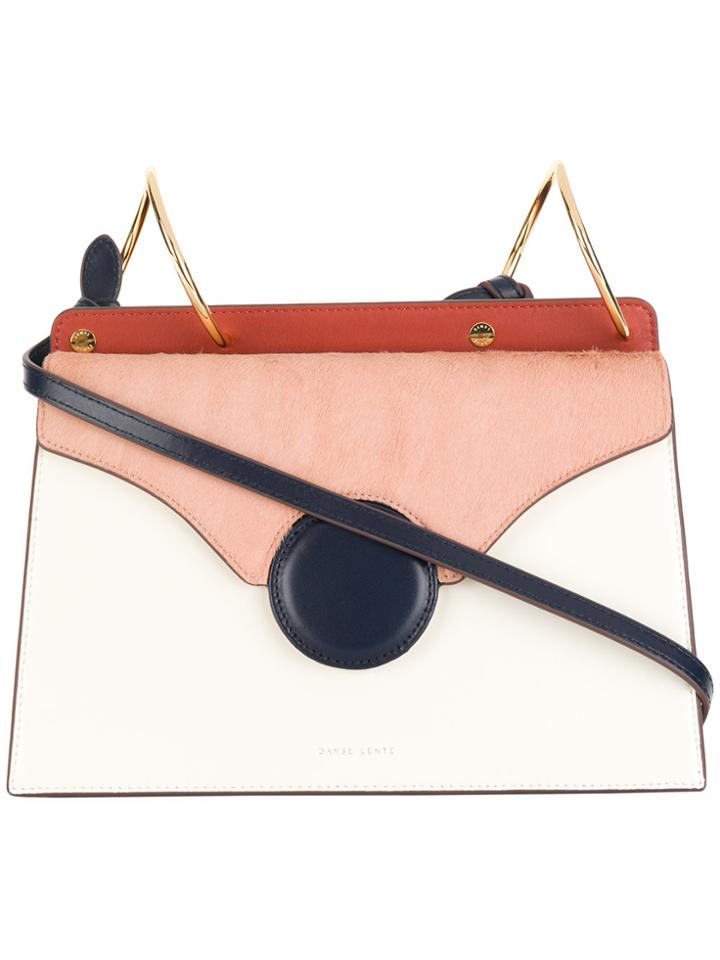 Danse Lente Fold Over Shoulder Bag - Nude & Neutrals
