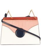 Danse Lente Fold Over Shoulder Bag - Nude & Neutrals