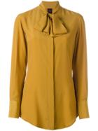 Jean Paul Gaultier Vintage Pussy Bow Blouse - Yellow & Orange