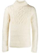 Jean Paul Gaultier Pre-owned Chunky Knit Jumper - Neutrals