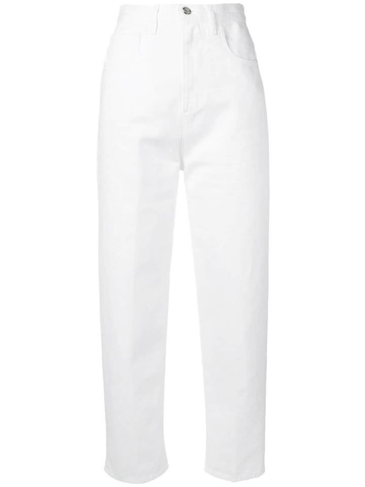 Moncler Mom Fit Jeans - White
