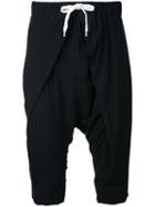 First Aid To The Injured - Calamus Shorts - Unisex - Cotton - 4, Black, Cotton