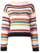 Chloé Striped Jumper, Women's, Size: Xs, Acrylic/polyamide/cashmere/wool