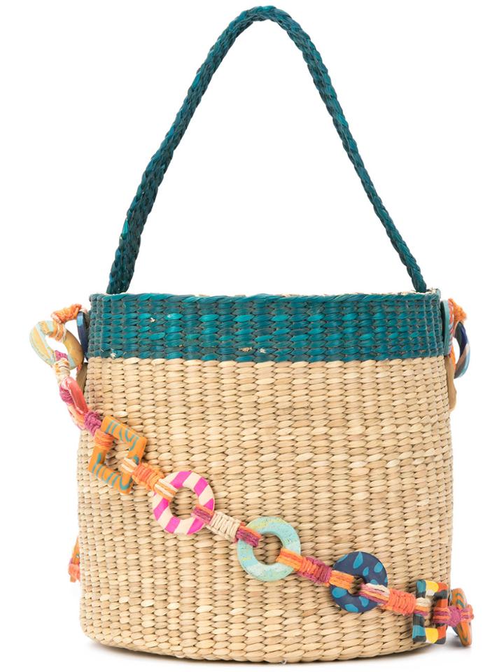 Nannacay Bucket Tote - Nude & Neutrals