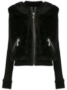 Clé Leather Coat - Black