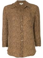 L'agence Printed Blouse - Brown