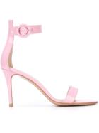 Gianvito Rossi Portofino Sandals, Women's, Size: 36, Pink/purple, Leather