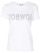Helmut Lang Cowboy Reverse Print T-shirt - White
