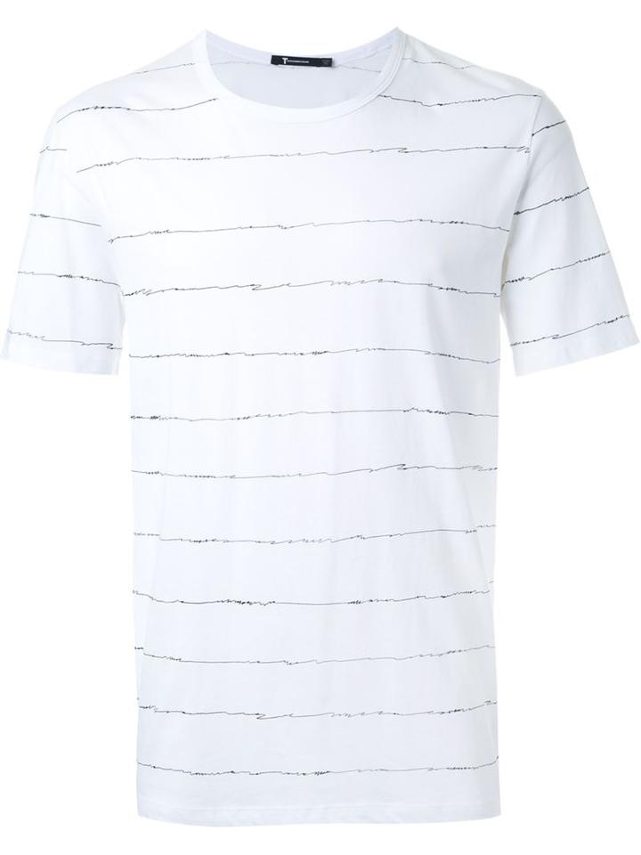 T By Alexander Wang Scribble Print T-shirt