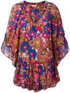 Anjuna Alessia Floral Print Dress - Pink