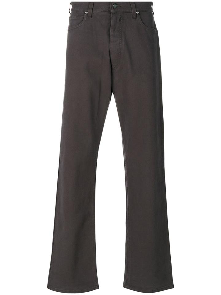 Armani Jeans - Bootcut Jeans - Men - Cotton/spandex/elastane - 32, Grey, Cotton/spandex/elastane