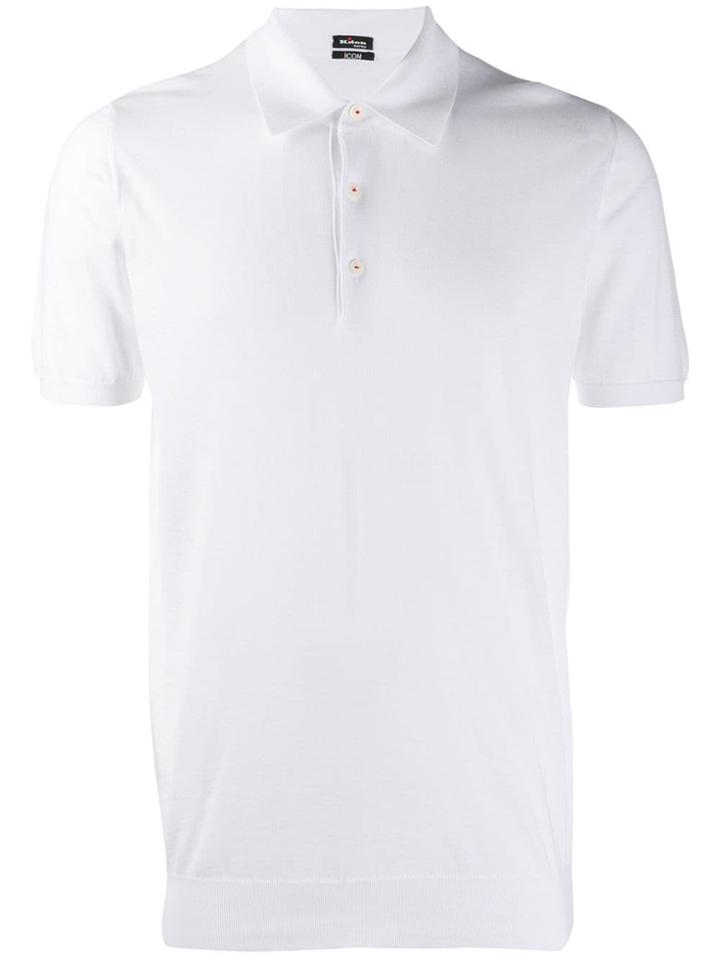 Kiton Classic Polo Shirt - White