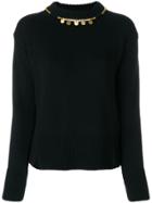 Forte Forte Necklace Detail Sweater - Black