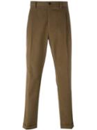 Etro Loose-fit Chinos, Men's, Size: 48, Brown, Cotton